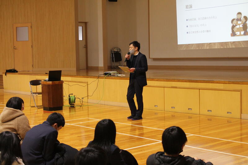 最後に学年主任から講評を頂きました。